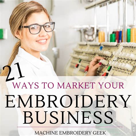 How To Start A Home Embroidery Business Machine Embroidery Geek