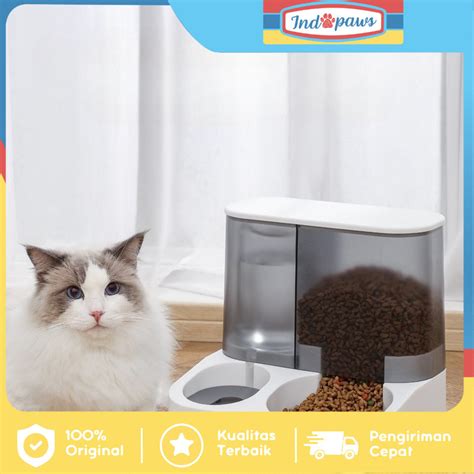 Jual Indopaws Pet Feeder Otomatis Otomatis In Dispenser Makanan