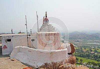 Hanuman Temple At Hampi, India Editorial Photo | CartoonDealer.com ...