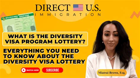 Everything You Need To Know About The Diversity Visa Lottery