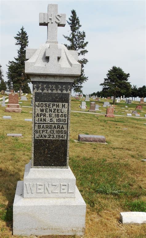 Joseph Herman Wenzel 1846 1910 Find A Grave Memorial