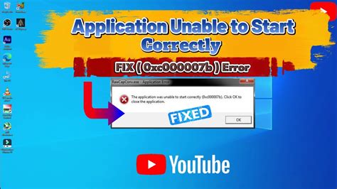 How To Fix The Application Was Unable To Start Correctly Xc B