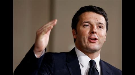 All About Italy Prime Minister Matteo Renzi YouTube