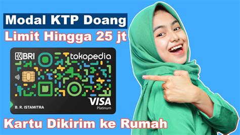 Cara Daftar Tokopedia Card Cara Ajukan Tokopedia Card Bri Terbaru