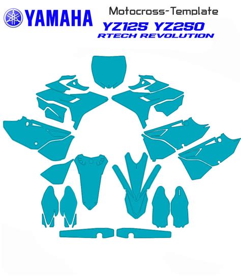 Template Yz Yz Rtech Revolution Yamaha On Mototemplate