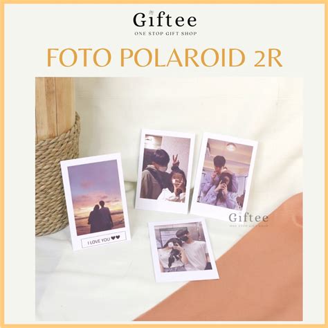 Jual CETAK FOTO POLAROID 2R 6X9 INSTA FOTO CUSTOM SENDIRI LAMINASI