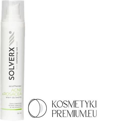 Krem Solverx Acne And Rosacea Dla Sk R Problematycznych Na Dzie I Noc