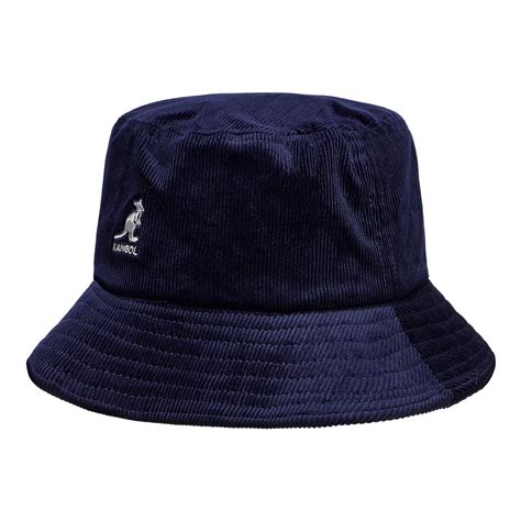 Kangol Cord Bucket Hat Navy Hhv