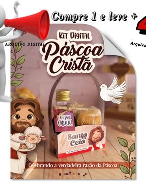 Pascoa Crista Ana Flor Compre Produtos Personalizados No Elo7