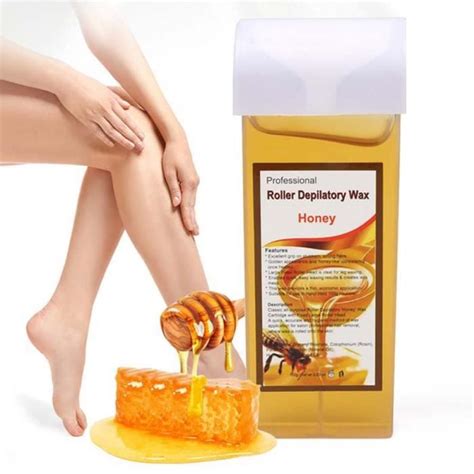 Crème Dépilatoire à la Cire d Abeille pour Homme et Femme Chaude Douce