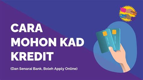 Cara Mohon Kad Kredit Bank Cepat Diluluskan Youtube