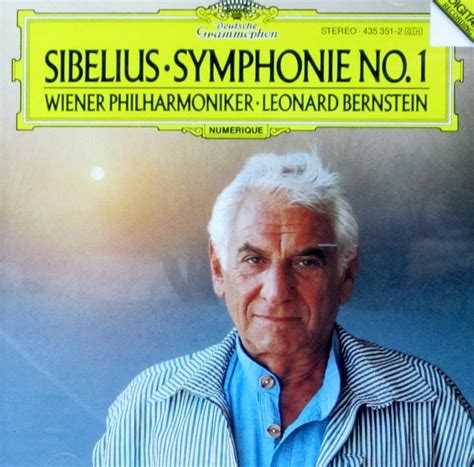 Sibelius Sympyonie N 1 en Mi Min l Bernstein Or Phil Vienne Léonard