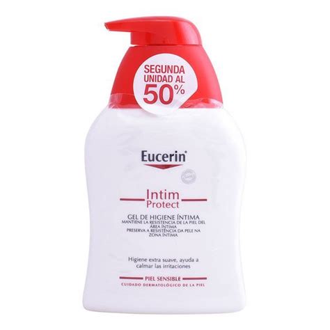 Eucerin Intim Protect Duo Gel Higiene íntima Pele Sensível 2 X 250 Ml Com Desconto De 50 Na 2ª