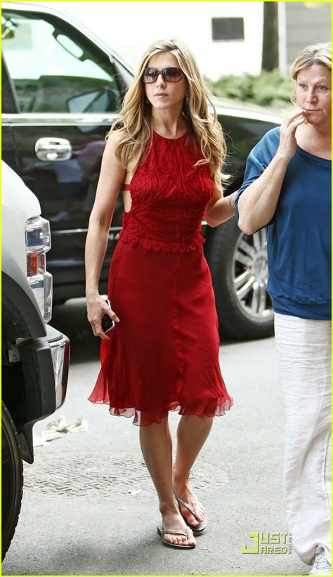 Jennifer Aniston Radiates Elegance As A Red Hot Baster Babe In Nyc