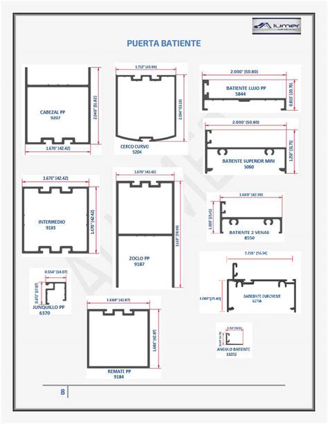 Perfil De Aluminio Catalogo Catalog Library