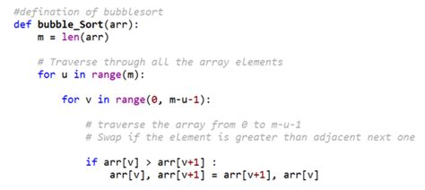 Bubble Sort In Python Explanation Of Bubble Sort With Sample Code