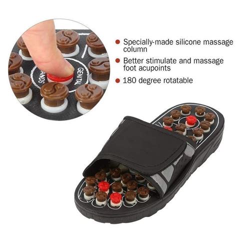 Foot Massage Slippers Acupuncture Therapy Massager Shoes For Foot Acupoint Activating