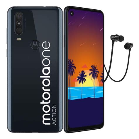 Celular Motorola One Action 128gb Azul Sears