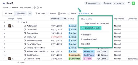 From Wrike New Table View Grouping And Files Field Are Here And