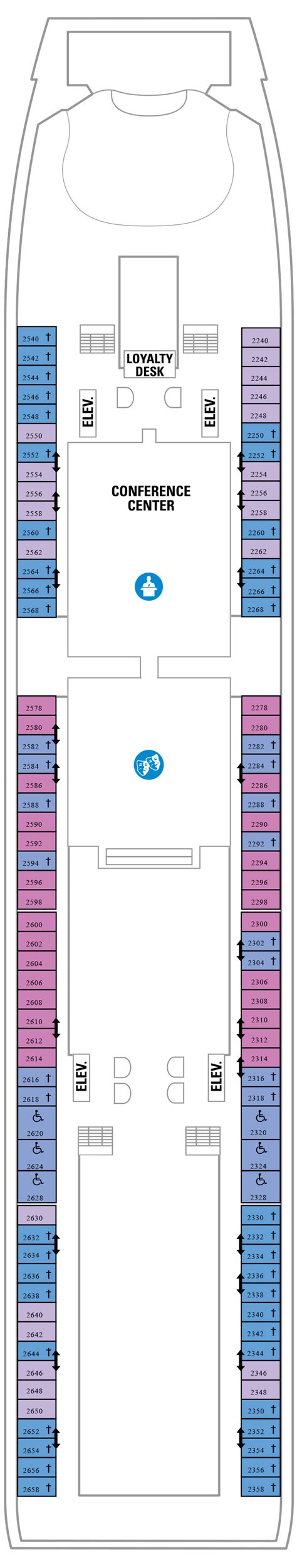 Deck Plan For Voyager Of The Seas Iglu Cruise