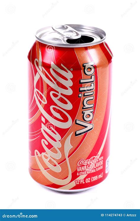 Coca Cola Vanilla Editorial Stock Photo Image Of Isolated 114274743