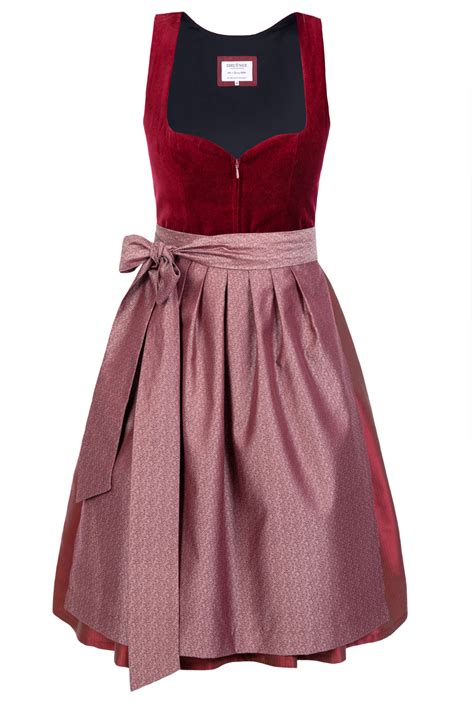 Midi Dirndl made in Germany Lilly Rot für 299 00 Euro