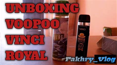 UNBOXING POD VINCI ROYALE JAZZ LIQUID ICE BERG BLACK DEW YouTube