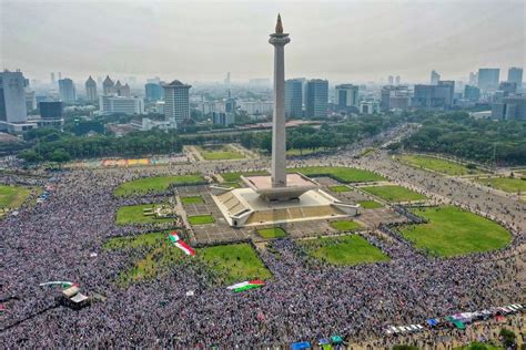 Foto Solidaritas Untuk Palestina Bergema Dari Jakarta