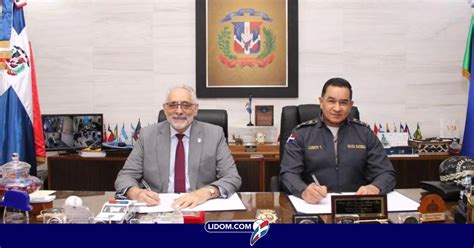 Lidom Y Polic A Firman Acuerdo Para Reforzar Seguridad Dentro Y Fuera