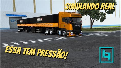 BOTANDO PRESSÃO NO BITREM GRANELEIRO EURO TRUCK SIMULATOR 2 1 46 8 10