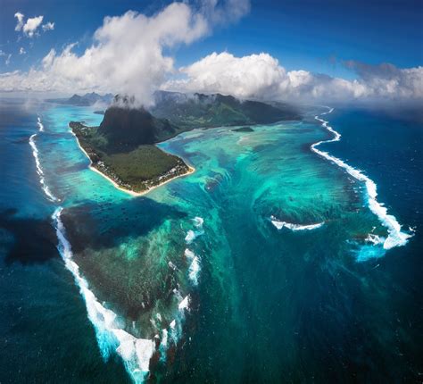 These Drone Photos Look Like An Island Is About To Be Sucked Down An