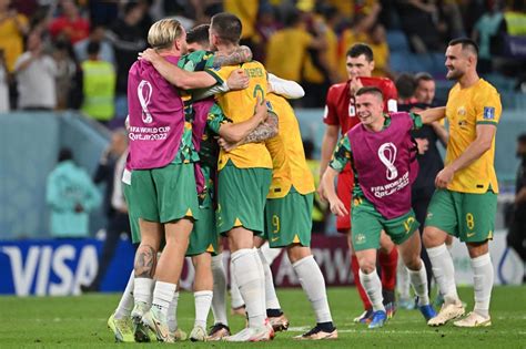 Mundial Qatar 2022 así fue la reacción de Australia tras vencer por 1