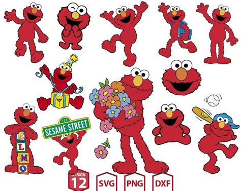 Adorable Elmo Svg For Cricut Sesame Street Fun Svg Upp11 Elmo