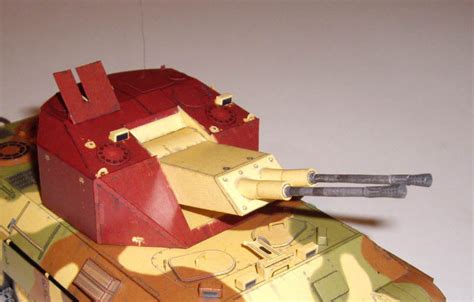 Flakpanzer Coelian - Papercraft vehicle – Lobster's Papercrafts