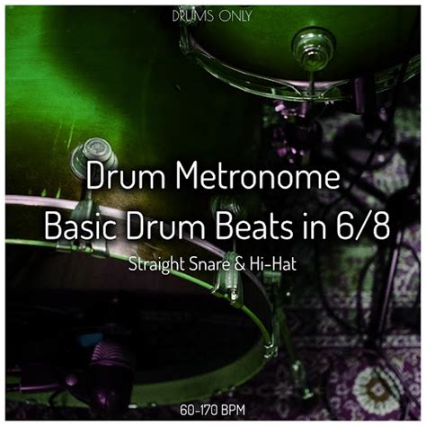 110 Bpm Basic 6/8 Drum Beat - YouTube Music