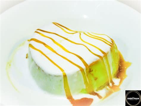 Asian Pandan Flan Caramel Youtube