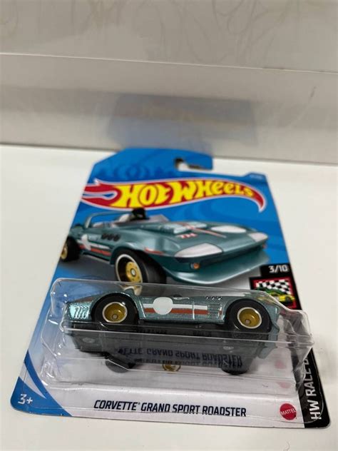 Hot Wheels Corvette Grand Sport Roadster Super Treasure Hunt Hobbies Toys Toys Games