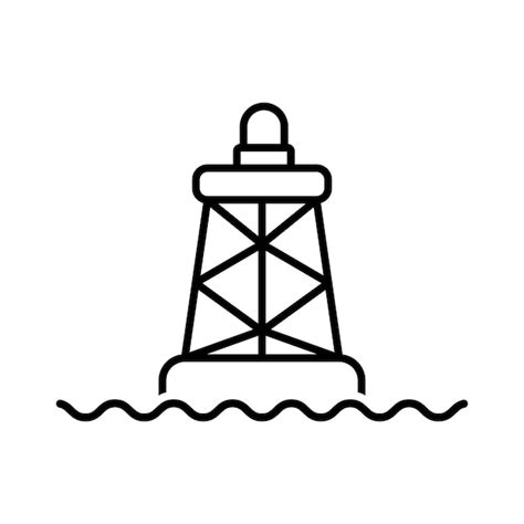 Premium Vector Buoy Icon Vector Template Illustration Logo Design