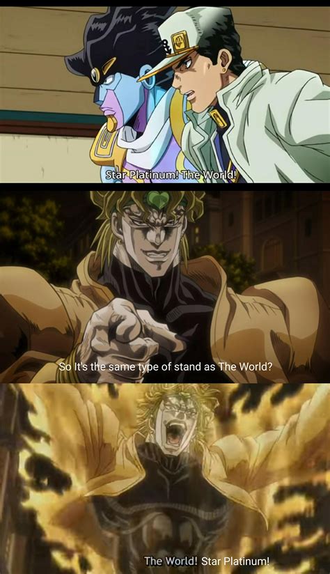 The World! Star Platinum! : r/ShitPostCrusaders