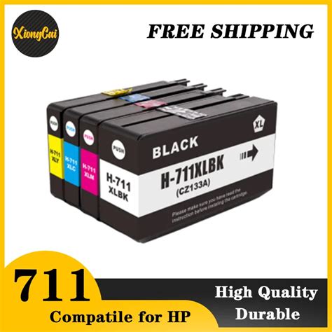 Compatible For Hp 711xl 711 Hp711 Replacement Ink Cartridge Full With