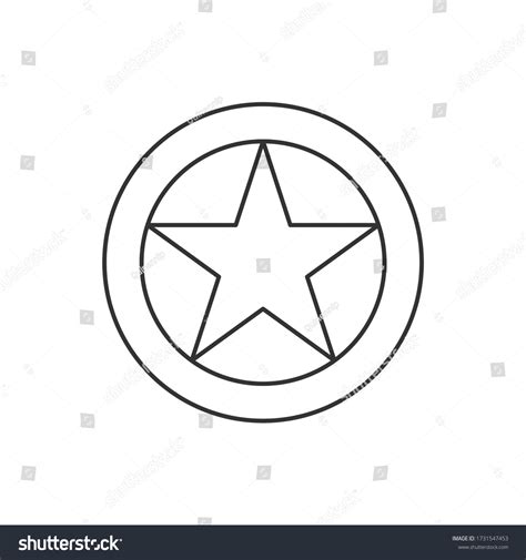 Albanian Air Force Roundel Military Symbol Stock Vector Royalty Free