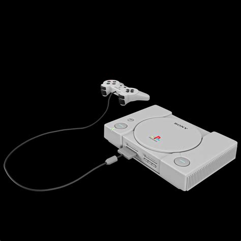 Sony Playstation 1 Console 3d Model Cgtrader