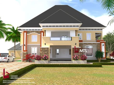 6 BEDROOM DUPLEX RF D6002 NIGERIAN BUILDING DESIGNS