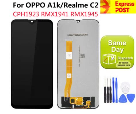 New Realme C2 Rmx1941 Rmx1945 Lcd Display Touch Screen Digitizer Black