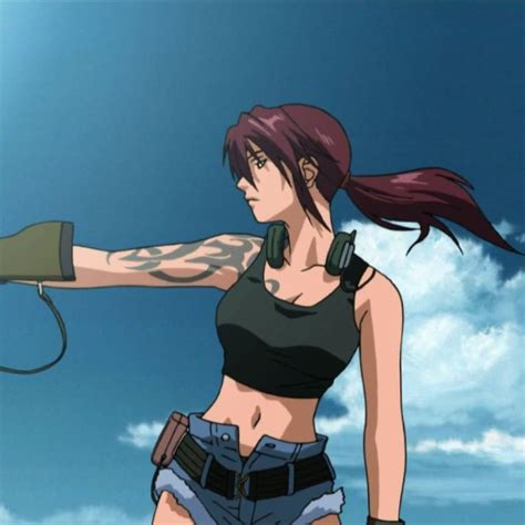 Revy Black Lagoon Black Lagoon Anime Anime Poses Reference Art