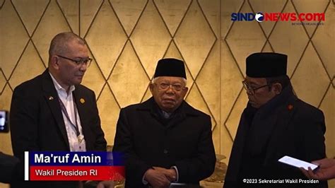 Wapres Ma Ruf Amin Ingatkan Netralitas Petugas Pemilu Jangan Hanya