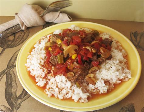 Vivi’s Beef Tomato, Okra & Corn Stew - Margaret Holmes