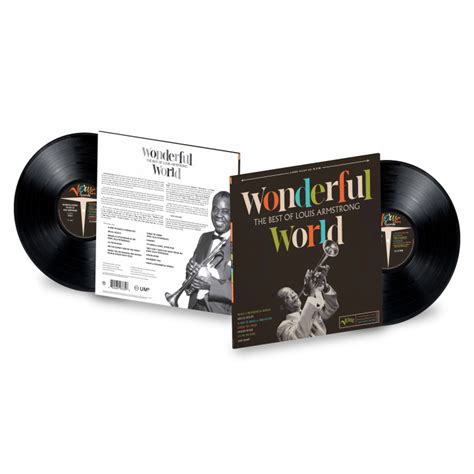 Louis Armstrong Musik Wonderful World The Best Of Louis Armstrong Lp