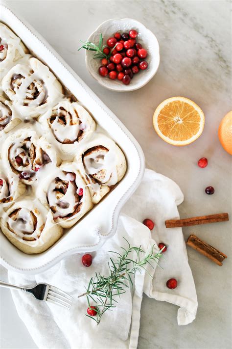 Orange Cranberry Cinnamon Rolls — Elisabeth And Butter