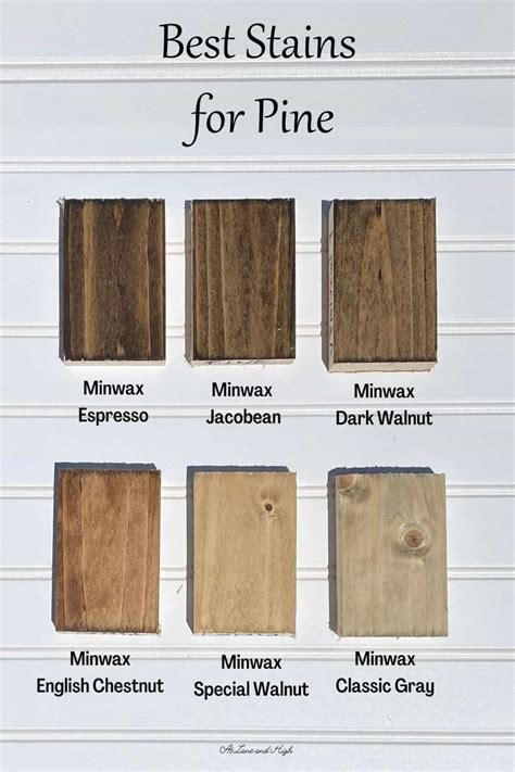 The Best Wood Stains For Pine At Lane And High Staining Wood Best